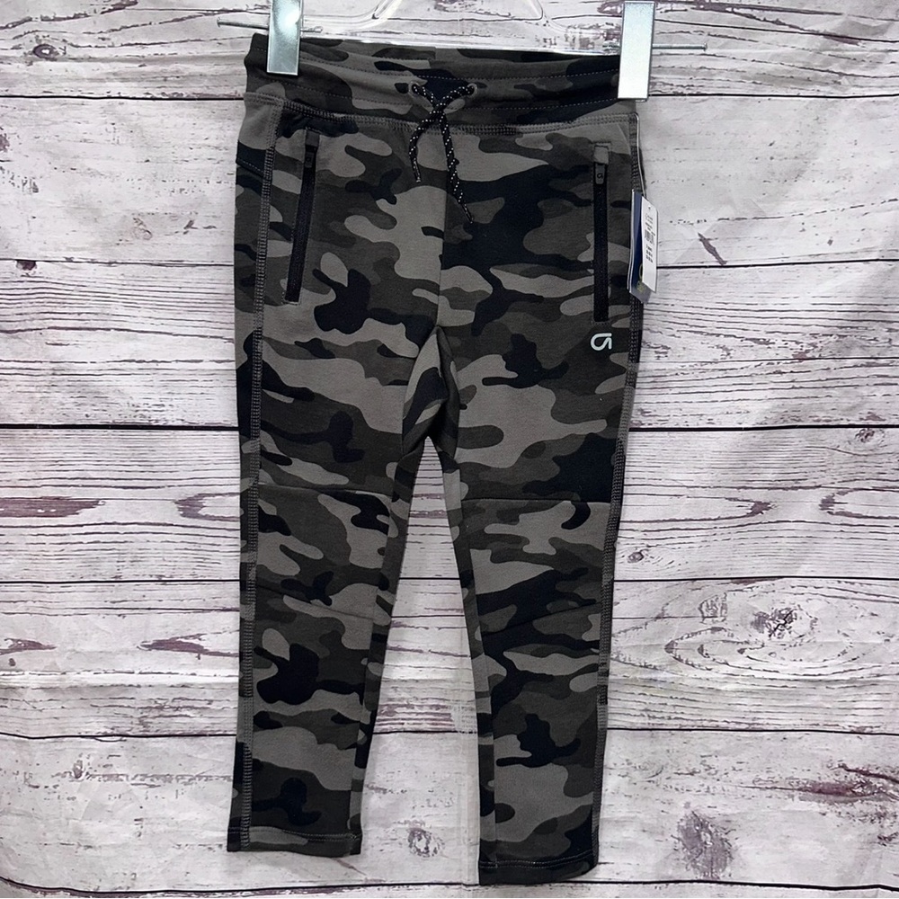 Gap Fit Boy’s Fatigue Zip pocket Leggings Size 3 Years